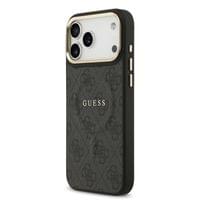 Гръб Guess PU Leather 4G Gold Frame MagSafe Case за... - 2