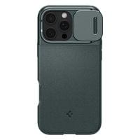Гръб Spigen Optik Armor MagSafe за iPhone 16 Pro - Зелен - 1 Гръб Spigen Optik Armor MagSafe за iPhone 16 Pro - Зелен - 1