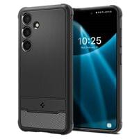 Гръб Spigen Rugged Armor за Samsung Galaxy S24 - Черен - 1 Гръб Spigen Rugged Armor за Samsung Galaxy S24 - Черен - 1
