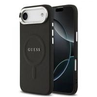 Гръб Guess PU Saffiano MagSafe Case за iPhone 17 Air - Черен - 1 Гръб Guess PU Saffiano MagSafe Case за iPhone 17 Air - Черен - 1