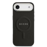 Гръб Guess PU Saffiano MagSafe Case за iPhone 17 Air - Черен - 2 Гръб Guess PU Saffiano MagSafe Case за iPhone 17 Air - Черен - 2