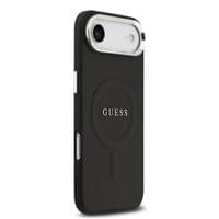 Гръб Guess PU Saffiano MagSafe Case за iPhone 17 Air - Черен - 2 Гръб Guess PU Saffiano MagSafe Case за iPhone 17 Air - Черен - 2