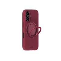 Гръб Holdit Silicone MagSafe Stand за iPhone 16 - Red Velvet - 2