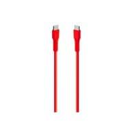 Data кабел ttec USB-C to USB-C 60W PD 120cm, Neon червен - 2 Data кабел ttec USB-C to USB-C 60W PD 120cm, Neon червен - 2