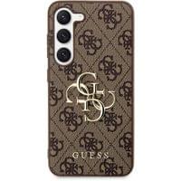 Гръб Guess PU 4G Metal Logo Case за Samsung Galaxy S24... - 3