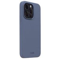 Гръб Holdit Silicone Case за iphone 15 Pro - Син - 2 Гръб Holdit Silicone Case за iphone 15 Pro - Син - 2