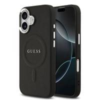 Гръб Guess PU Saffiano MagSafe Case за iPhone 17 - Черен - 1 Гръб Guess PU Saffiano MagSafe Case за iPhone 17 - Черен - 1