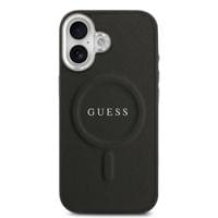 Гръб Guess PU Saffiano MagSafe Case за iPhone 17 - Черен - 2 Гръб Guess PU Saffiano MagSafe Case за iPhone 17 - Черен - 2