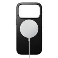 Гръб Nomad Traditional Leather за iPhone 18 Pro - черен - 2