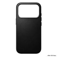 Гръб Nomad Traditional Leather за iPhone 18 Pro - черен - 3 Гръб Nomad Traditional Leather за iPhone 18 Pro - черен - 3