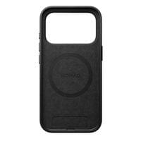 Гръб Nomad Traditional Leather за iPhone 18 Pro - черен - 5 Гръб Nomad Traditional Leather за iPhone 18 Pro - черен - 5