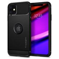Гръб SPIGEN Rugged Armor iPhone 11 6.1 - Черен - 1