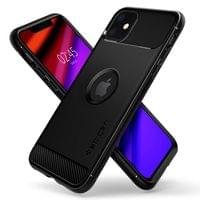 Гръб SPIGEN Rugged Armor iPhone 11 6.1 - Черен - 2