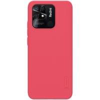 Гръб Nillkin Super Frosted  за Xiaomi Redmi 10C  - Червен - 1