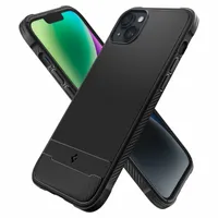 Гръб Spigen Rugged Armor Mag за iPhone 14 - Черен - 4
