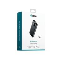 Портативна батерия ttec - ReCharger LCD mAh, PD 20W, Черно - 4 Портативна батерия ttec - ReCharger LCD mAh, PD 20W, Черно - 4