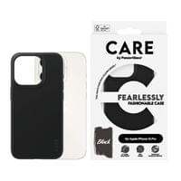 Гръб CARE by PanzerGlass за iPhone 15 Pro, Fashion, Черен - 1