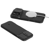 Гръб Spigen Optik Armor MagSafe за iPhone 16 Pro - Черен - 6 Гръб Spigen Optik Armor MagSafe за iPhone 16 Pro - Черен - 6