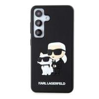 Гръб Karl Lagerfeld 3D Rubber Karl and Choupette Case за... - 3