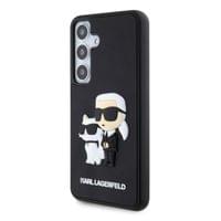 Гръб Karl Lagerfeld 3D Rubber Karl and Choupette Case за... - 2