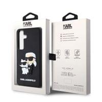 Гръб Karl Lagerfeld 3D Rubber Karl and Choupette Case за... - 4
