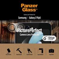 Стъклен протектор за камера PanzerGlass за Samsung Z Flip 5 - 1 Стъклен протектор за камера PanzerGlass за Samsung Z Flip 5 - 1