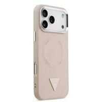 Гръб Guess PU Leather Triangle Logo MagSafe Case за... - 2 Гръб Guess PU Leather Triangle Logo MagSafe Case за... - 2