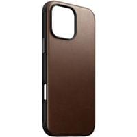 Гръб Nomad Modern Leather за iPhone 16 Pro Max - Кафяв - 2