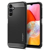 Гръб Spigen Rugged Armor за Samsung Galaxy A14 LTE - Черен - 1