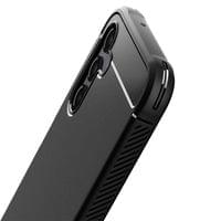 Гръб Spigen Rugged Armor за Samsung Galaxy A14 LTE - Черен - 7 Гръб Spigen Rugged Armor за Samsung Galaxy A14 LTE - Черен - 7