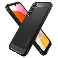 Гръб Spigen Rugged Armor за Samsung Galaxy A14 LTE - Черен - 3 Гръб Spigen Rugged Armor за Samsung Galaxy A14 LTE - Черен - 3