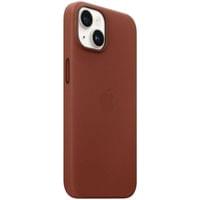 Оригинален гръб Apple Leather Magsafe Cover за iPhone 14... - 2