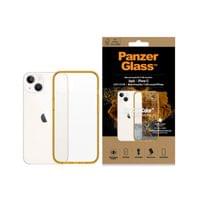 Гръб PanzerGlass за iPhone 13, ClearCase - Оранжева рамка - 1 Гръб PanzerGlass за iPhone 13, ClearCase - Оранжева рамка - 1