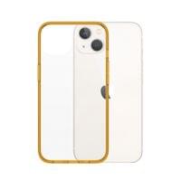 Гръб PanzerGlass за iPhone 13, ClearCase - Оранжева рамка - 2