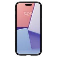 Гръб Spigen Liquid Air за iPhone 15 Plus - Черен - 5