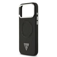 Гръб Guess PU Leather Triangle Logo MagSafe Case за... - 2 Гръб Guess PU Leather Triangle Logo MagSafe Case за... - 2