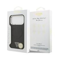 Гръб Guess PU Leather Triangle Logo MagSafe Case за... - 5 Гръб Guess PU Leather Triangle Logo MagSafe Case за... - 5