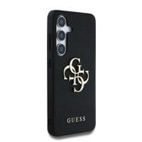 Гръб Guess за Samsung Galaxy S25, PU, Grained, 4G Metal... - 2 Гръб Guess за Samsung Galaxy S25, PU, Grained, 4G Metal... - 2