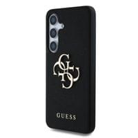Гръб Guess за Samsung Galaxy S25, PU, Grained, 4G Metal... - 4 Гръб Guess за Samsung Galaxy S25, PU, Grained, 4G Metal... - 4