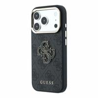 Кейс Guess за iPhone 18 Pro / 17 Pro, PU 4G Resin Metal... - 2