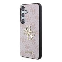 Гръб Guess PU 4G Metal Logo Case за Samsung Galaxy S24 -... - 2