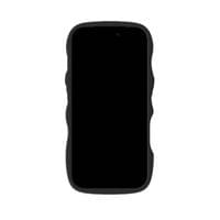 Гръб Holdit Wavy за iPhone 17 Pro Max - Черен/Прозрачен - 3 Гръб Holdit Wavy за iPhone 17 Pro Max - Черен/Прозрачен - 3