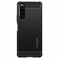 Гръб Spigen Rugged Armor за Sony Xperia 10 IV - Чеерен - 4