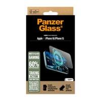 Стъклен протектор PanzerGlass за iPhone 16, 15, Gaming,... - 2 Стъклен протектор PanzerGlass за iPhone 16, 15, Gaming,... - 2