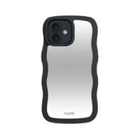 Гръб Holdit Wavy Case за iPhone 12/12 Pro - Black/Mirror - 1 Гръб Holdit Wavy Case за iPhone 12/12 Pro - Black/Mirror - 1