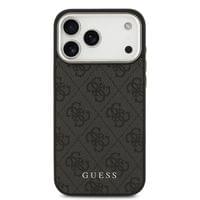 Гръб Guess 4G MagSafe Case за iPhone 17 Pro Max - Черен - 1 Гръб Guess 4G MagSafe Case за iPhone 17 Pro Max - Черен - 1