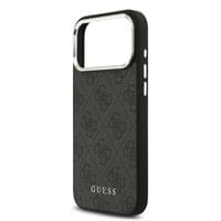 Гръб Guess 4G MagSafe Case за iPhone 17 Pro Max - Черен - 4
