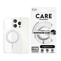 Гръб CARE by PanzerGlass за iPhone 15 Pro Feature Silver... - 1 Гръб CARE by PanzerGlass за iPhone 15 Pro Feature Silver... - 1