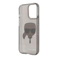 Гръб Karl Lagerfeld TPU Full Glitter Karl Head Case за... - 3