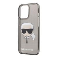 Гръб Karl Lagerfeld TPU Full Glitter Karl Head Case за... - 4